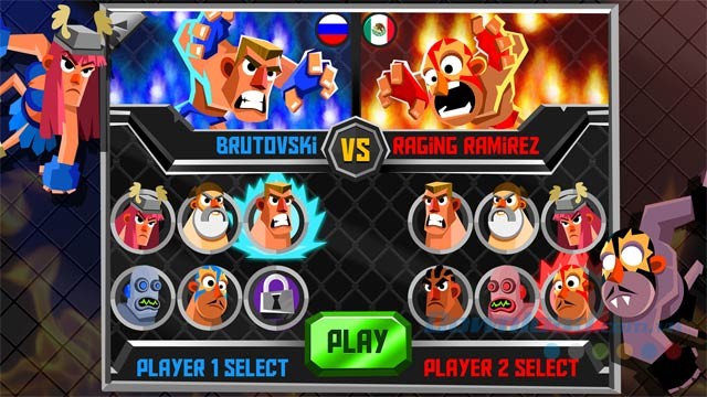 Chọn võ sỹ yêu thích