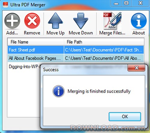 Ultra PDF Merger