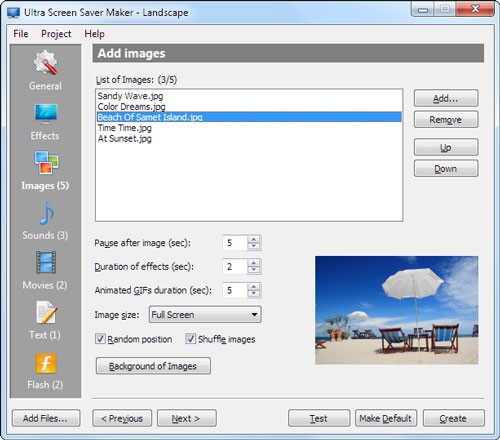 Ultra ScreenSaver Maker