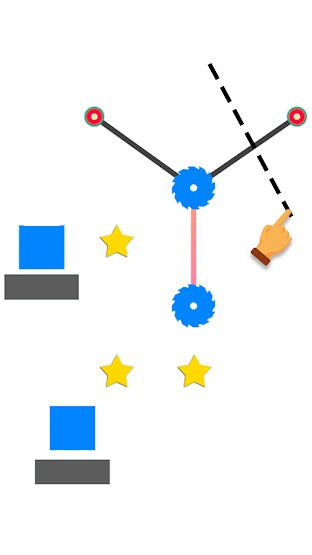 Cắt vật thể sao cho chạm vào tất cả ngôi sao