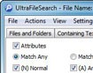 UltraFileSearch Portable - Tìm kiếm file, thư mục nhanh chóng