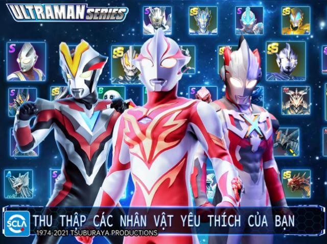 Gặp lại các siêu nhân điện quang yêu thích trong game Ultraman: Legend of Heroes