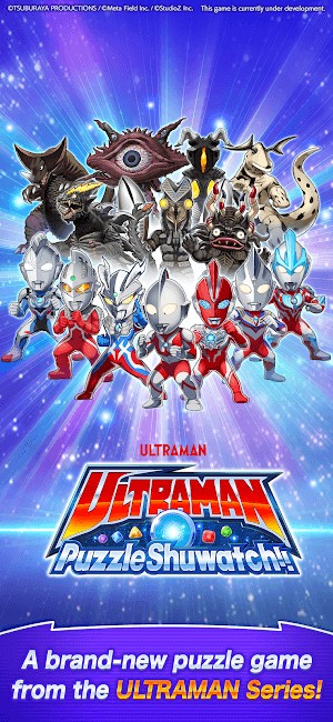 ULTRAMAN Puzzle Shuwatch là game giải đố xếp hình match-3 mới trong vũ trụ Ultra Series