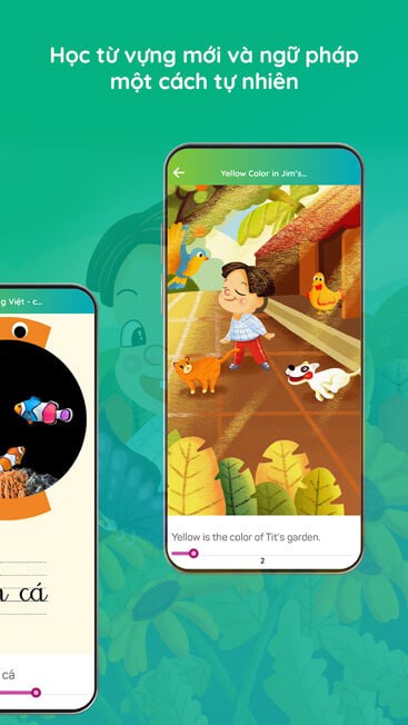 Học từ vựng mới và ngữ pháp
