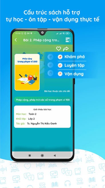 Hỗ trợ tự học, vận dụng, ôn tập