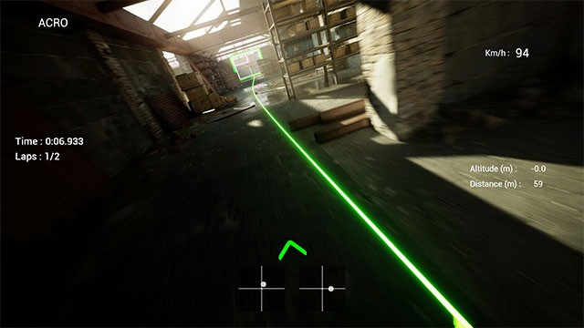 Uncrashed là game mô phỏng lái drone chân thực trên máy tính