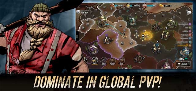 Tham gia các cuộc chiến PvP và so tài với game thủ trên toàn cầu trong Undead Nation