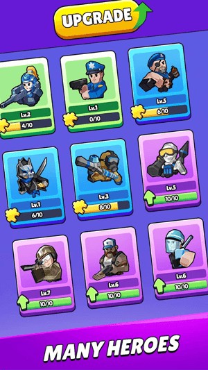 Hệ thống anh hùng đa dạng