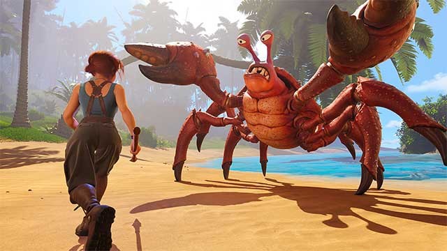 Đối mặt và chiến đấu với các sinh vật khổng lồ trong Under a Rock