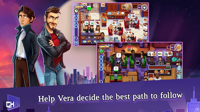 Giúp Vera chọn con đường tốt nhất của cô ấy trong game Undercover: Secret Management