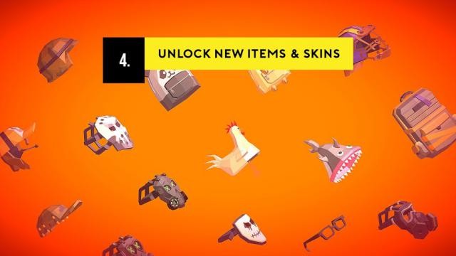 Mở khóa các item và skin mới