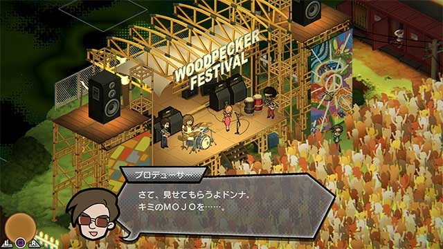 Undergrounded có nhiều mini game nhằm tôn vinh các trò chơi cổ điển