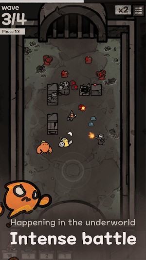 Tham gia vào các trận chiến căng thẳng trong thế giới ngầm