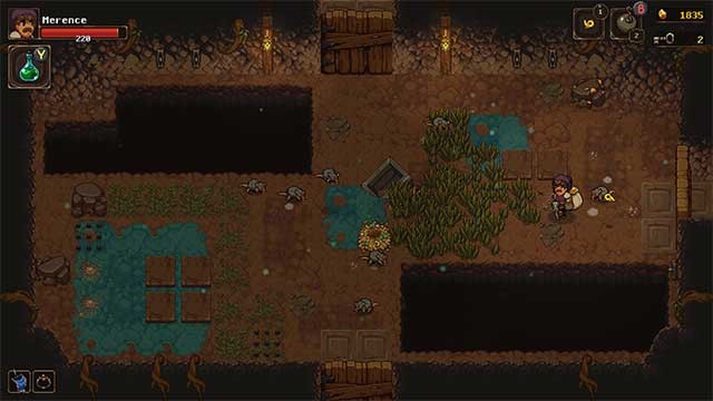 UnderMine là game phiêu lưu khám phá ngục tối thú vị