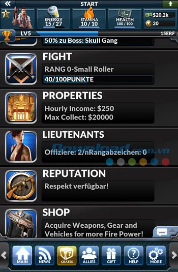 Underworld Empire cho Android