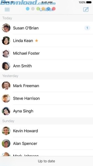 quản lý thư theo người gửi