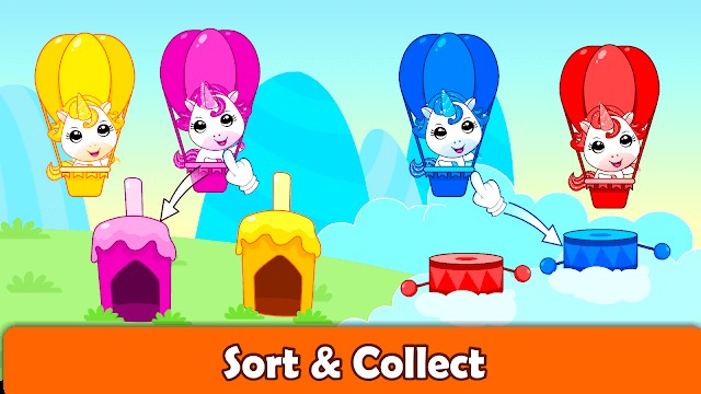 Phân loại và thu thập kỳ lân trong Unicorn Games