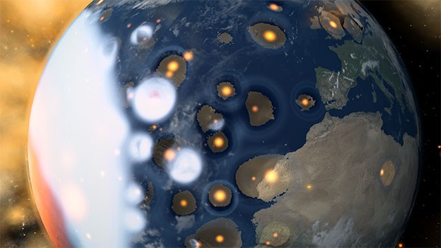 Universe Sandbox 34 bổ sung hàng loạt vật liệu mới và cách thức để tạo hình khí quyển