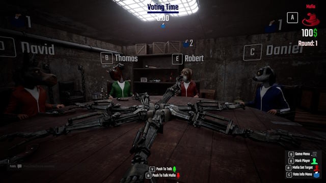 Trò chơi lấy cảm hứng từ party game Mafia kinh điển