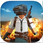 Unknown Royal Battle iOS 1.0.2: Game bắn súng sinh tồn đồ họa Minecraft