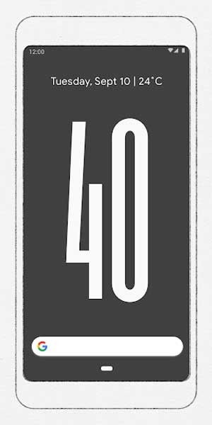 Đặt Unlock Clock làm màn hình khóa