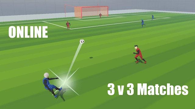 Thi đấu online trong các trận đấu bóng online 3v3 trong game Unmatched EGO - Soccer Action