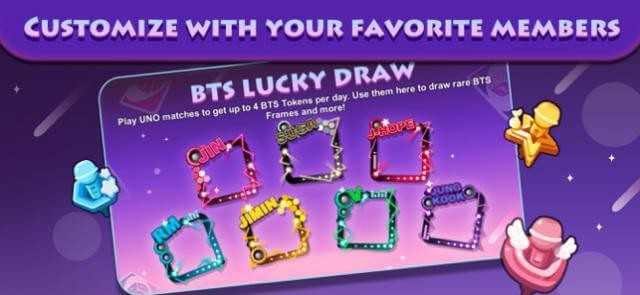 Tùy chỉnh với thành viên BTS bạn yêu thích