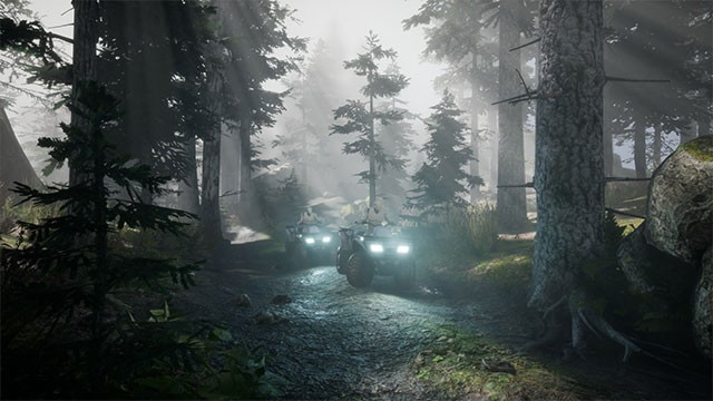 Chế tạo phương tiện và phiêu lưu khám phá thế giới Unreal Sandbox