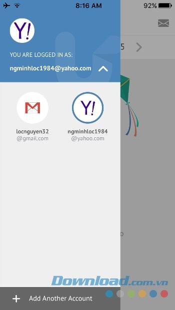 Quản lý nhiều tài khoản Email