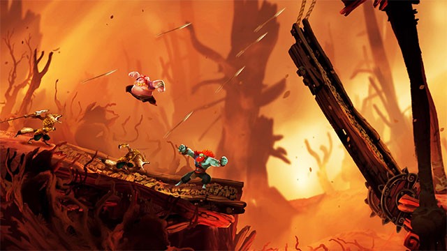 Phiêu lưu tới Tây Trúc để thỉnh kinh trong Unruly Heroes