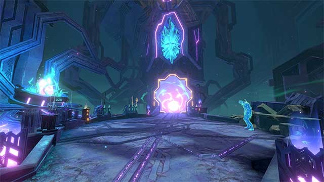 Chiến đấu trong các địa điểm tuyệt đẹp màu neon