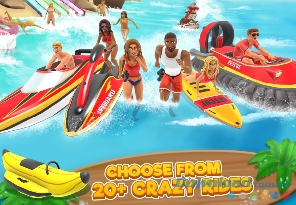 Uphill Rush Racing cho Android cung cấp hơn 20 ván trượt để người chơi lựa chọn