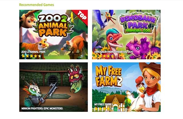 Chơi miễn phí các game bạn thích mà không cần tải xuống trong Upjers