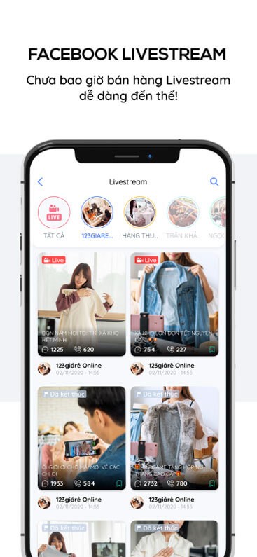 Bán hàng livestream đơn giản