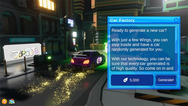 Đánh bot, kiếm tiền và nâng cấp xe đua trong 1 vòng lặp bất tận