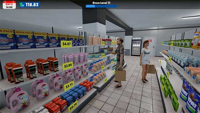 Megastore Simulator là game mô phỏng quản lý siêu thị sống động