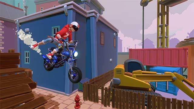 Urban Trial Tricky Deluxe Edition là game đua xe mạo hiểm kịch tính