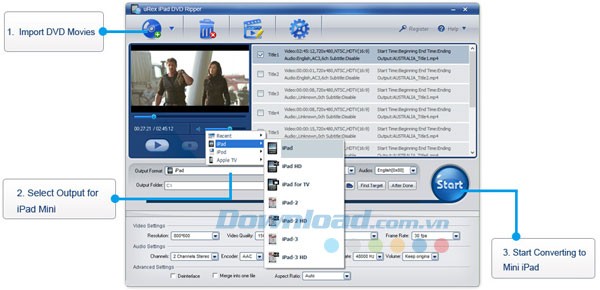 uRex iPad DVD Ripper