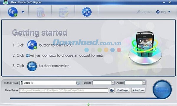 uRex iPhone DVD Ripper