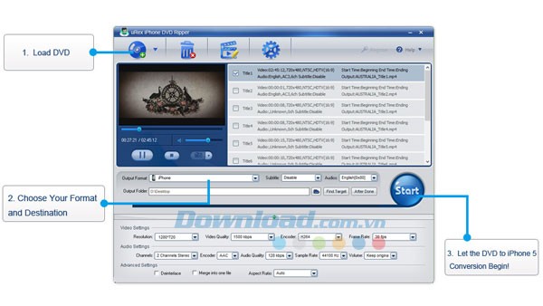 uRex iPhone DVD Ripper