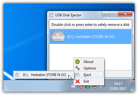 Hướng dẫn sử dụng USB Disk Ejector