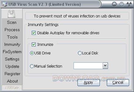 USB Virus Scan