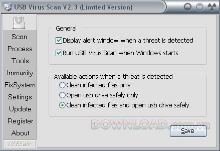 USB Virus Scan