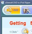 uSeesoft DVD to iPod Ripper - Convert DVD to MP4, MOV, M4V, MP3