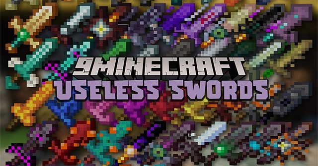 Useless Swords Mod 1.16.5 sẽ giới thiệu vào Minecraft vô số loại kiếm mới mạnh mẽ