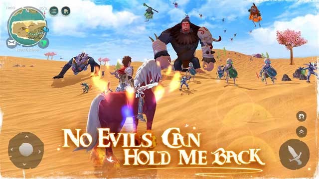 Không quái vật nào có thể cản bước cuộc hành trình của bạn