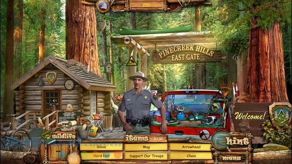 Tìm kiếm nhiều món đồ ẩn giấu ở nhiều nơi trong game Vacation Adventures: Park Ranger 2