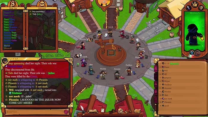 Town of Salem 2: Giải thích vai trò nhân vật