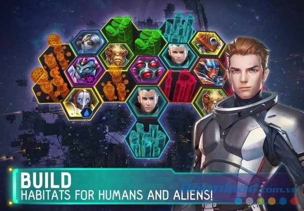 Game chiến thuật đặc sắc Valerian: City of Alpha cho Android