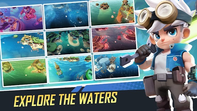 Khám phá các vùng nước ở thế giới bị ngập nước trong game Valiant Ark